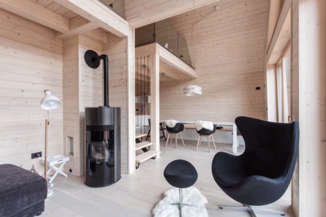 Wooden House by studio PIKAPLUS, wooden home, compact timber cabin, tiny beautiful architecture, beautiful cabin design, tiny timber cabin, Slovenian cabins, contemporary cabin design,