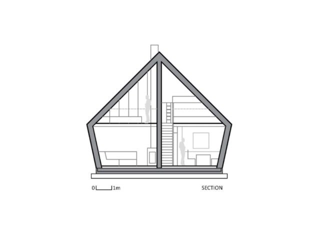 Wooden House by studio PIKAPLUS, wooden home, compact timber cabin, tiny beautiful architecture, beautiful cabin design, tiny timber cabin, Slovenian cabins, contemporary cabin design,