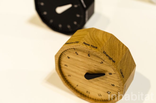 Clock, Masafumi Ishikawa, World Clock, time zone, world time, Japanese design, wooden clock, Milan Design Week, Lexus Design Award, product design, travel clock