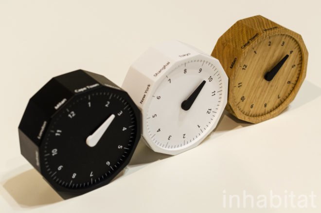 Clock, Masafumi Ishikawa, World Clock, time zone, world time, Japanese design, wooden clock, Milan Design Week, Lexus Design Award, product design, travel clock