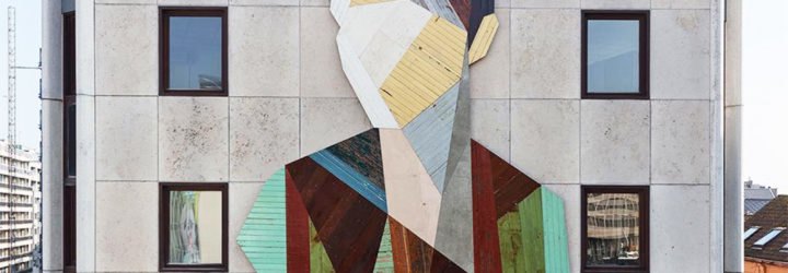 Strook, Strook Wood Portraits, street art, urban art, reclaimed wood art, reclaimed wood diy, reclaimed wood street art, geometric portraits, wooden portraits, geometric street art, portraits, sculpture, street art, wooden art,
