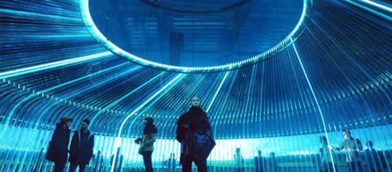 Asif Khan, brian eno, We Are Energy pavilion, Kazakhstan expo, Astana Expo 2017, sustainable energy sources, glowing pavilions, 