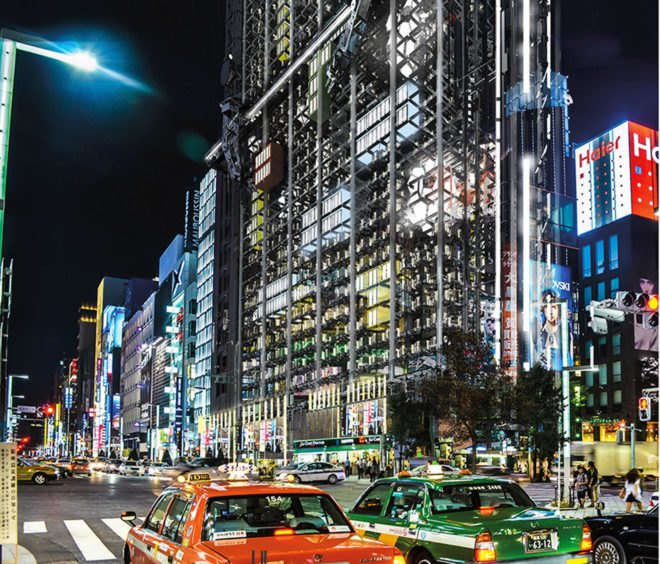 Pod Vending Machine Skyscraper, Tokyo, Haseef Rafiei, eVolo Skyscraper Competition, eVolo, home automation, green skyscraper, 3d printing, 3d printed home, pods, modular homes