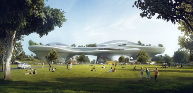 Lucas Museum of Narrative Art, george lucas, george lucas museum, MAD architects, Ma Yansong Lucas Museum, art museums, lucas art museum, film museums, modern art musuems, museum design, star wars exhibitions, los angeles museums, green space, green roof, futuristic architecture, public parks la, la museumssuems, museum design, star wars exhibitions, los angeles museums, green space, green roof, futuristic architecture,