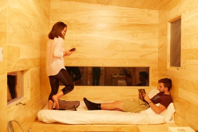 Getaway, getaway cabins, Getaway at Gateway, tiny house startups, tiny house design, Gateway National Recreation Area, nyc gateway park, national parks, tiny home exhibition nyc, nyc tiny homes, off grid cabins, cabin designs
