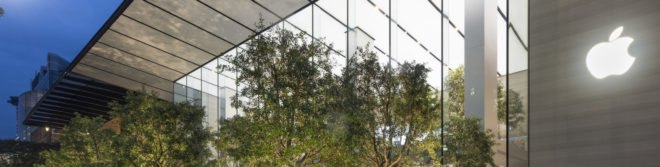 Singapore Apple Store, Apple Orchard Road by Foster + Partners, Apple Orchard Road, Genius Grove Singapore, sustainable Apple store, Apple and renewable energy,