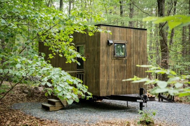 Getaway, getaway cabins, Getaway at Gateway, tiny house startups, tiny house design, Gateway National Recreation Area, nyc gateway park, national parks, tiny home exhibition nyc, nyc tiny homes, off grid cabins, cabin designs