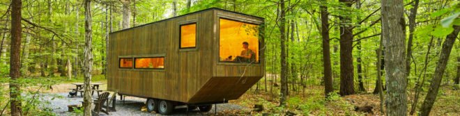 Getaway, getaway cabins, Getaway at Gateway, tiny house startups, tiny house design, Gateway National Recreation Area, nyc gateway park, national parks, tiny home exhibition nyc, nyc tiny homes, off grid cabins, cabin designs