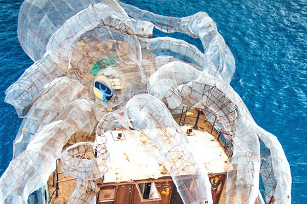 Project YOKO BVI Art Reef, Secret Samurai Productions, Project YOKO bvi, octopus art sculpture, Sir Richard Branson, Necker Island, Unite BVI, artificial dive site bvi, coral reef initiatives, art initiatives, Beneath the Waves, ocean research, rising sea levels, coral reef initiatives, coral reef research,