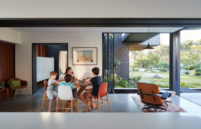 Charles House in Kew, Charles House by Austin Maynard Architects, sustainable Kew Housing, anti McMansions in Australia, multigenerational house, multigenerational house design in Australia