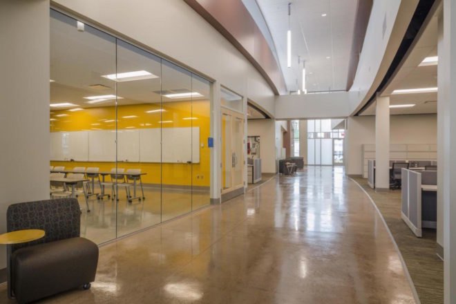 LEED Platinum police station, net zero police station, Cincinnati District 3 Police Station Headquarters, Cincinnati District 3 Police Station Headquarters by emersion DESIGN, energy efficient civic buildings, public art and police stations, energy efficient police station, solar powered police station