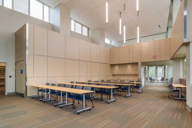 LEED Platinum police station, net zero police station, Cincinnati District 3 Police Station Headquarters, Cincinnati District 3 Police Station Headquarters by emersion DESIGN, energy efficient civic buildings, public art and police stations, energy efficient police station, solar powered police station