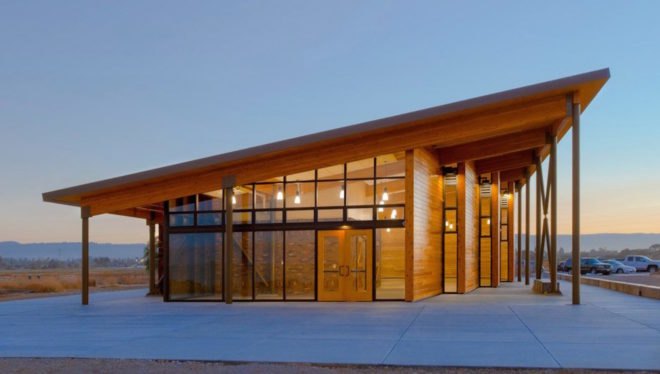 Cooley Landing Education Center by FOG Studio, 2016 Architizer A+ Awards Gallery winner, learning center in San Francisco Bay, reclaimed landfill San Francisco Bay, tidal sloughs landscape design,