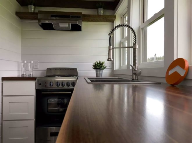 Covo Mio, Covo Amica, Covo Tiny House Co, tiny house, tiny home, tiny house living, off-grid living, off-grid house, tiny home trailer, smart tiny house, smart tiny home, Nest, Amazon Echo, smart home, smart house tech, smart house technology, solar panels, compost toilet