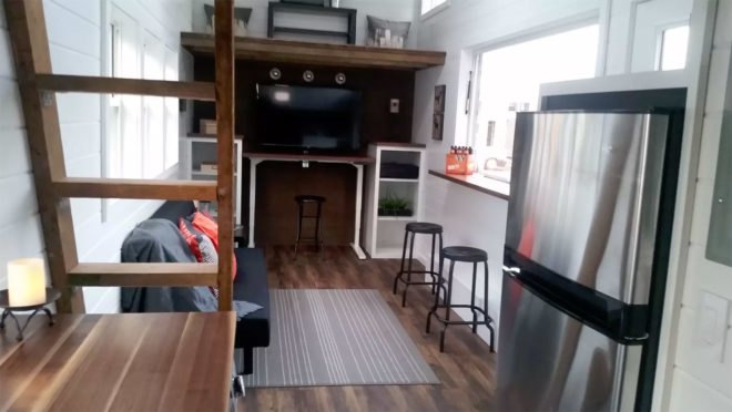 Covo Mio, Covo Amica, Covo Tiny House Co, tiny house, tiny home, tiny house living, off-grid living, off-grid house, tiny home trailer, smart tiny house, smart tiny home, Nest, Amazon Echo, smart home, smart house tech, smart house technology, solar panels, compost toilet