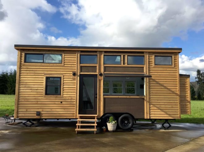 Covo Mio, Covo Amica, Covo Tiny House Co, tiny house, tiny home, tiny house living, off-grid living, off-grid house, tiny home trailer, smart tiny house, smart tiny home, Nest, Amazon Echo, smart home, smart house tech, smart house technology, solar panels, compost toilet