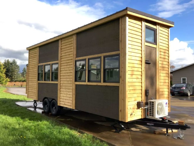 Covo Mio, Covo Amica, Covo Tiny House Co, tiny house, tiny home, tiny house living, off-grid living, off-grid house, tiny home trailer, smart tiny house, smart tiny home, Nest, Amazon Echo, smart home, smart house tech, smart house technology, solar panels, compost toilet
