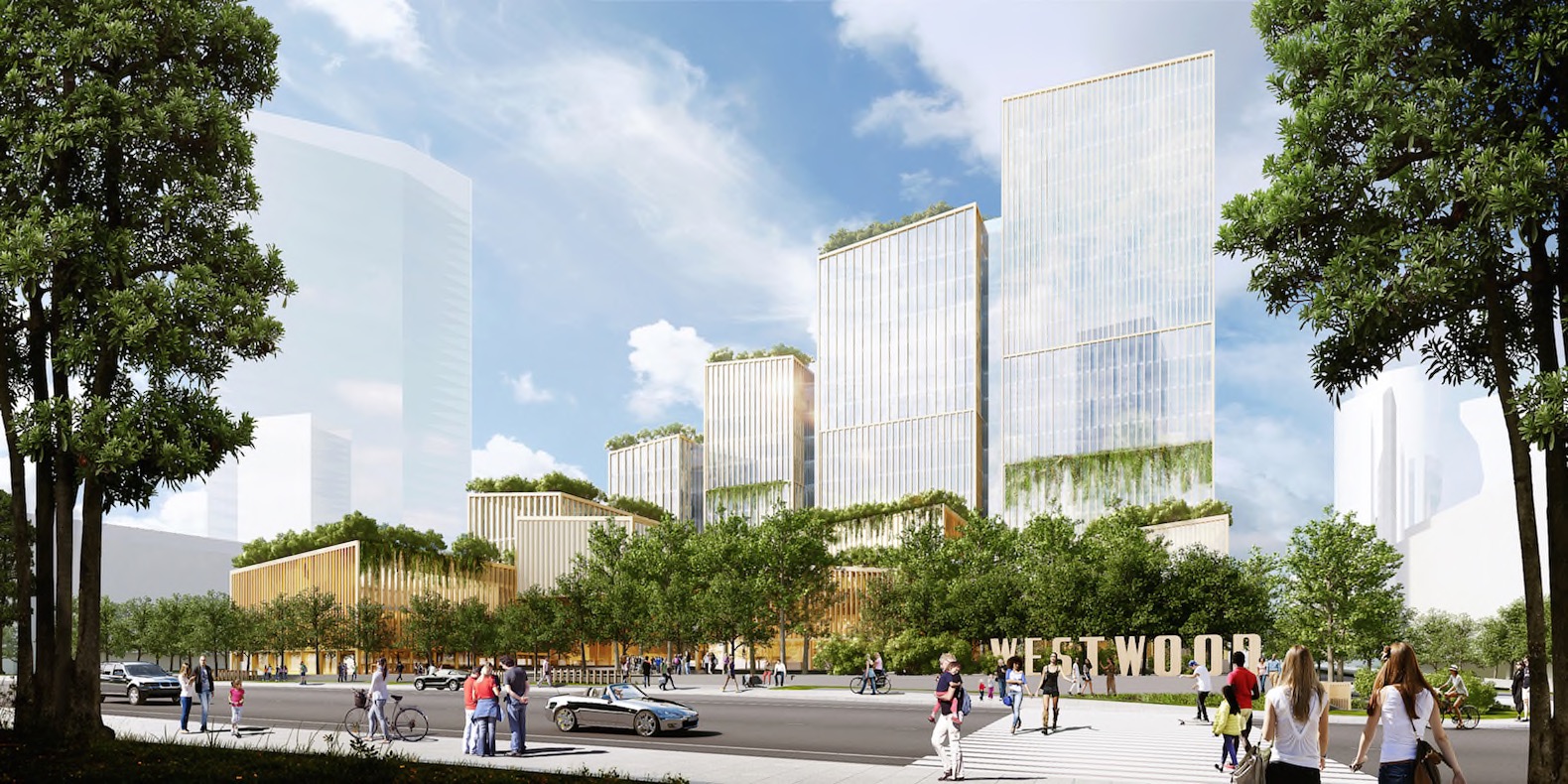 Etobicoke Civic Centre, Etobicoke Civic Centre competition, Etobicoke Civic Centre in Toronto, Etobicoke Civic Centre by Henning Larsen Architects Adamson Associates Architect PMA Landscape Architects, Toronto microclimate