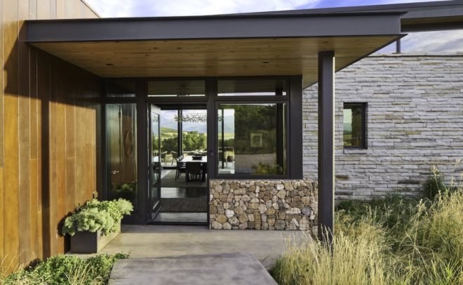 Gambel Oaks Ranch by CCY Architects, Gambel Oaks Ranch in Colorado, LEED Gold Colorado home, LEED Gold housing, ground source heat pump for homes, energy saving Colorado home, green homes in Colorado