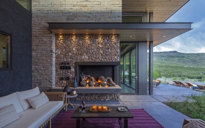 Gambel Oaks Ranch by CCY Architects, Gambel Oaks Ranch in Colorado, LEED Gold Colorado home, LEED Gold housing, ground source heat pump for homes, energy saving Colorado home, green homes in Colorado