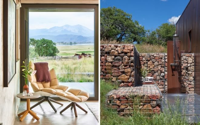 Gambel Oaks Ranch by CCY Architects, Gambel Oaks Ranch in Colorado, LEED Gold Colorado home, LEED Gold housing, ground source heat pump for homes, energy saving Colorado home, green homes in Colorado