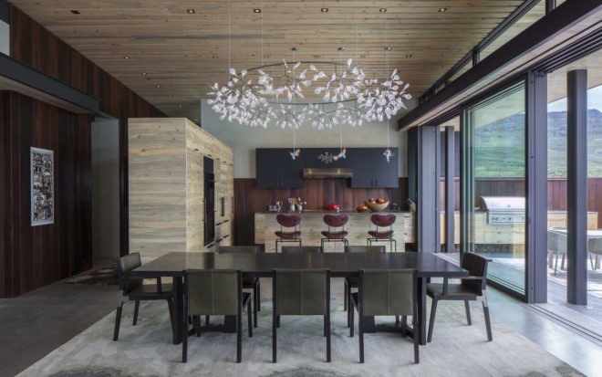Gambel Oaks Ranch by CCY Architects, Gambel Oaks Ranch in Colorado, LEED Gold Colorado home, LEED Gold housing, ground source heat pump for homes, energy saving Colorado home, green homes in Colorado