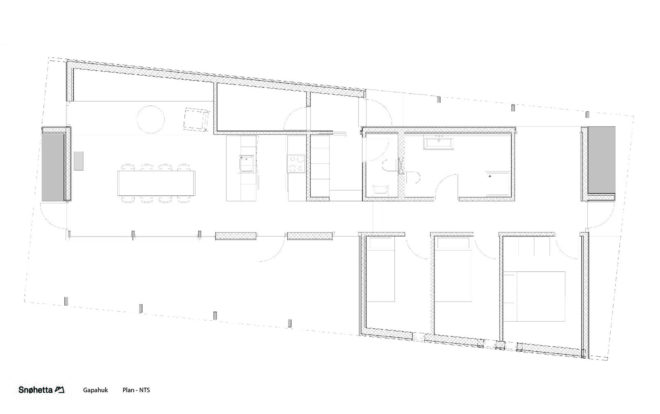 Gapahuk by Snøhetta, Gapahuk by Rindalshytter, Rindalshytter cabins, Snøhetta and Rindalshytter, adaptable cabin design, locally sourced materials for cabin architecture, Norway prefabricated cabin