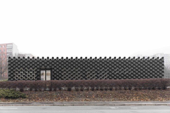 MY DVA group, CHYBIK+KRISTOF, Ondrej Chybik, Michal Kristol, reuse, recycled furniture, chair facade, chair building, green renovation