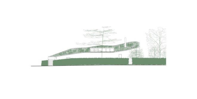 Ness Point House, Tonkin Liu Architects, England, green roof, natural ventilation, natural cooling, green architecture, skylight, solar power, heat recovery