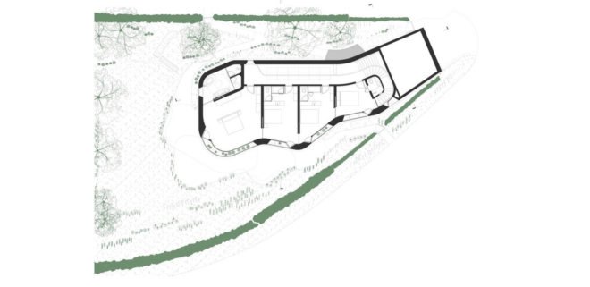 Ness Point House, Tonkin Liu Architects, England, green roof, natural ventilation, natural cooling, green architecture, skylight, solar power, heat recovery