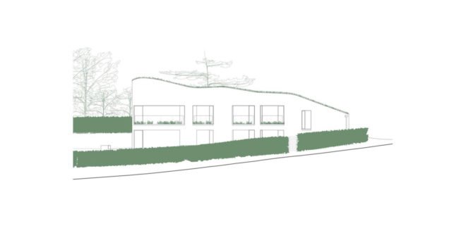 Ness Point House, Tonkin Liu Architects, England, green roof, natural ventilation, natural cooling, green architecture, skylight, solar power, heat recovery