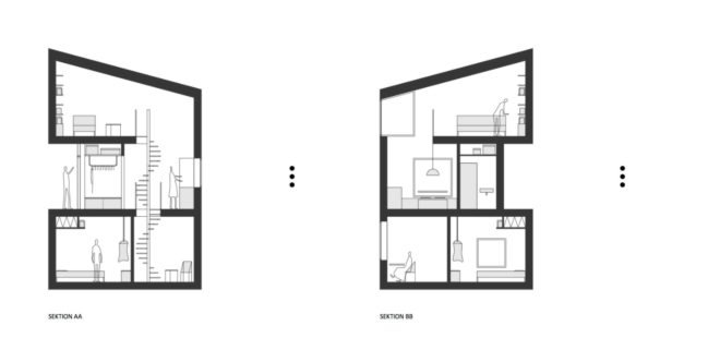 Nestinbox, cliff houses, cliff homes, hanging homes, wooden homes, unique home design, wooden cliff homes, vertical ground homes, efficient home design, tiny home, hanging tiny homes, tiny home design, tiny cliff house, efficient homes, efficient tiny home, efficient cliff homes, energy efficiency, green design, sustainable design,
