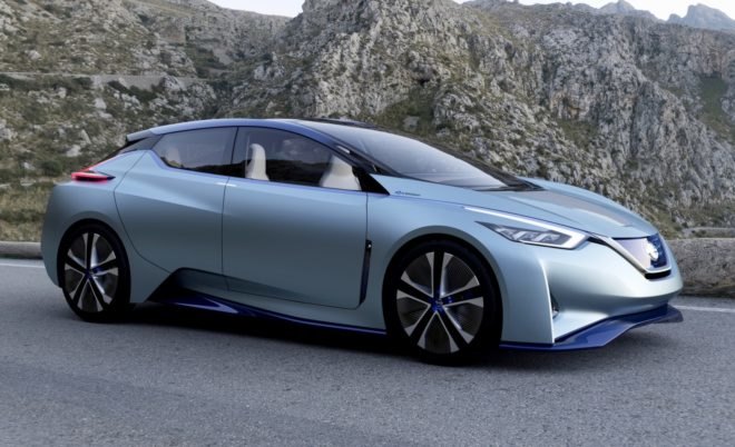 nissan, nissan leaf, nissan electric car, electric car, 2020 electric car, 2020 nissan electric car, 340 mile electric car, green car, green transportation, Nissan ids concept