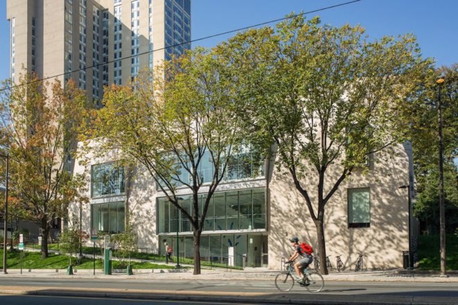 Perry World House by 1100 Architect, Perry World House adaptive reuse, Perry World House University of Pennsylvania, adaptive reuse in Philadelphia, Philadelphia LEED Silver, LEED university buildings, LEED Silver Upenn,