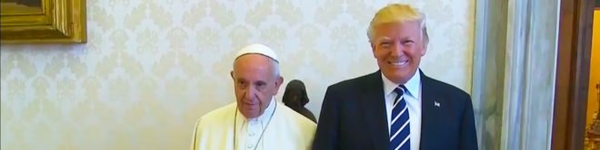 Pope Francis, Pope, Vatican, Rome, Donald Trump, Trump, President Donald Trump, President Trump, climate change, environment, gifts, peace, Laudato si'