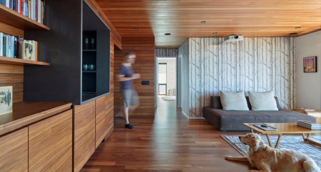 Skyline House, Terry & Terry Architecture, Oakland, San Francisco, wooden structure, natural ventilation, green architecture, panoramic views, open-plan layout