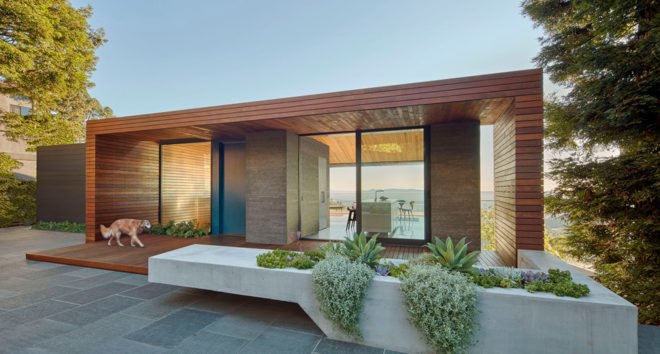Skyline House, Terry & Terry Architecture, Oakland, San Francisco, wooden structure, natural ventilation, green architecture, panoramic views, open-plan layout