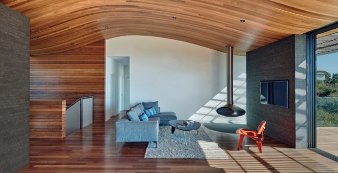 Skyline House, Terry & Terry Architecture, Oakland, San Francisco, wooden structure, natural ventilation, green architecture, panoramic views, open-plan layout