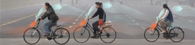 Studio Roosegaarde, Daan Roosegaarde, Roosegaarde, Smog Free Project, Smog Free Bicycle, Smog Free Bicycles, bike, bikes, bicycle, bicycles, bike share, bike shares, bike sharing, China, Beijing, air, air pollution, smog, clean air