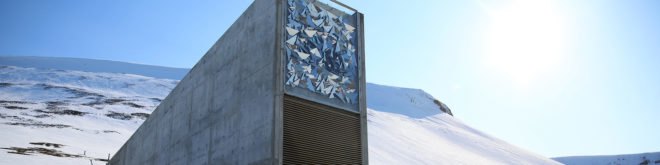 Svalbard Global Seed Vault, The Crop Trust, Arctic Circle, Norway, global seed vault, seed vault, seed, seeds, food, food security, climate change, global warming, permafrost, permafrost melting, melting permafrost, meltwater, flood, flooding, flooded, vault, security, crops