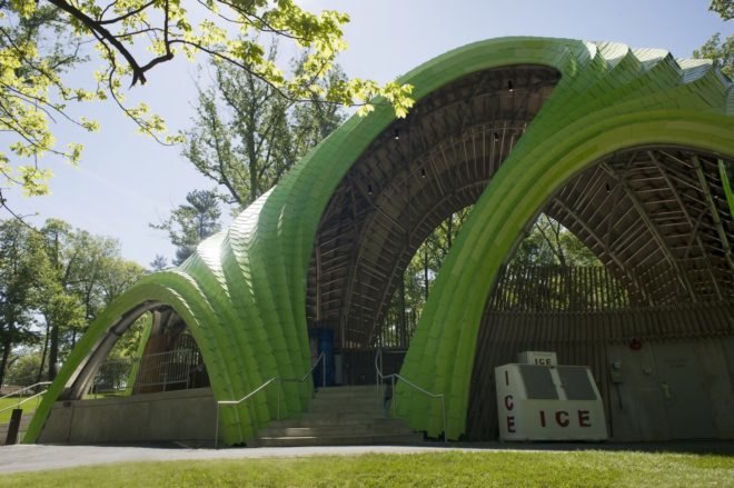 The Chrysalis by THEVERYMANY, Merriweather Park amphitheater, Merriweather Park The Chrysalis, The Chrysalis Maryland, The Chrysalis by Zahner, THEVERYMANY in Maryland,