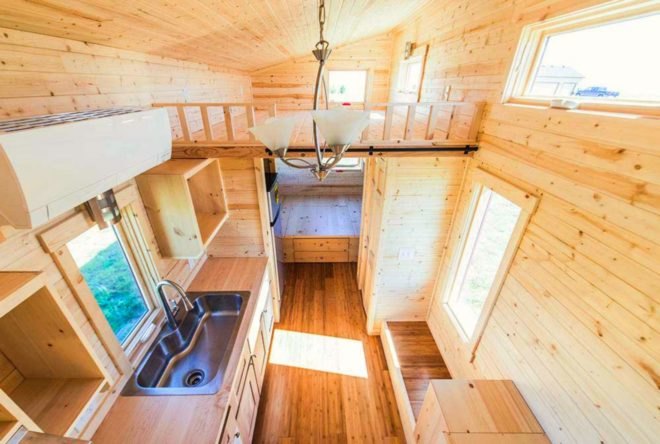 Tumbleweeds Roanoke Tiny Home, Roanoke Tiny Home, Tumbleweed Home, tiny home living, tiny home design, tiny home roanoke, tiny cabin design, wood paneling, wooden cabins, storage space tiny homes, off grid cabins, off grid living