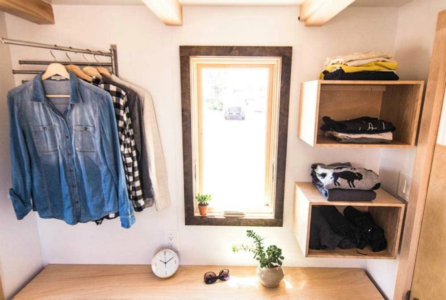 Tumbleweeds Roanoke Tiny Home, Roanoke Tiny Home, Tumbleweed Home, tiny home living, tiny home design, tiny home roanoke, tiny cabin design, wood paneling, wooden cabins, storage space tiny homes, off grid cabins, off grid living