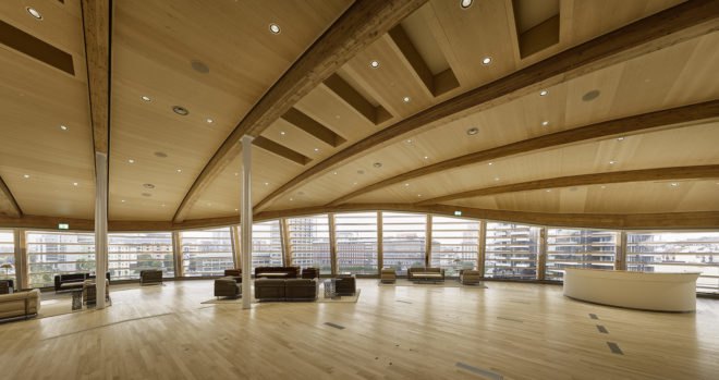 UniCredit Pavilion, aMDL Michele De Lucchi Studio, timber pavilion, Milan, pavilion, solar power, LEED Gold certification, green architecture, mixed-use building, multipurpose auditorium, public spaces, exhibition spaces