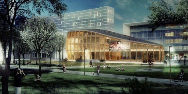 UniCredit Pavilion, aMDL Michele De Lucchi Studio, timber pavilion, Milan, pavilion, solar power, LEED Gold certification, green architecture, mixed-use building, multipurpose auditorium, public spaces, exhibition spaces