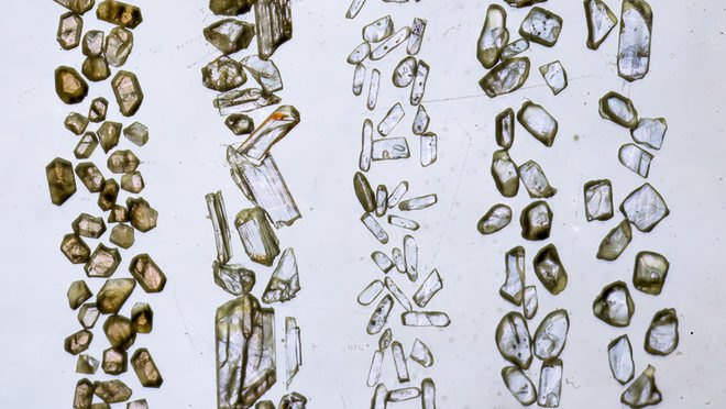 Australian National University, Jack Hills, Western Australia, Australia, zircon, zircon grain, zircon grains, mineral, mineral grain, mineral grains, crystal, crystals, zircon crystals, Earth, earth science, earth sciences, science, research, history