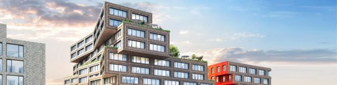 Die Macherei, Hollwich Kushner, msm meyer schmitz-morkramer, OSA Ochs Schmidhuber Architekten, Munich, Art-Invest Real Estate , Accumulata Immobilien, Germany, green office building, public plaza, outdoor terraces, green architecture