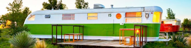 El Cosmico Trailer Park, restored trailers, retro trailer park, el cosmic trailer homes, restored trailer parks, off grid living, marfa, texas, marfa trailer park, off grid trailers, trailer conversions, van conversions, nomadic living, yurts in marfa, camping in marfa, trailer rentals marfa