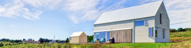 MLS Architects, Muir Craig House, barn home, barn-inspired homes, birchwood homes, corrugated metal homes, barn designs, renovated barn designs, wooden homes, wooden interiors, barn design, interior design, vernacular design, gabled roofs,