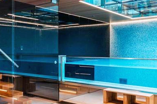 Infinity House, Spaced Out architects, renovated London townhouse, London townhouse with a swimming pool, London residence with indoor swimming pool, luxury residence in London